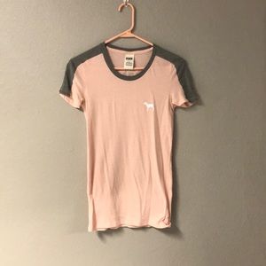 PINK Plain T Shirt